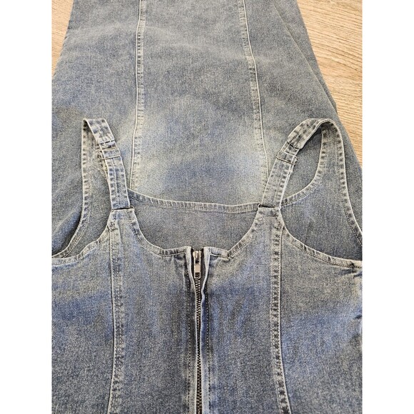 Emprada Women's Vickita Denim Midi Dress Size Large - Picture 9 of 9